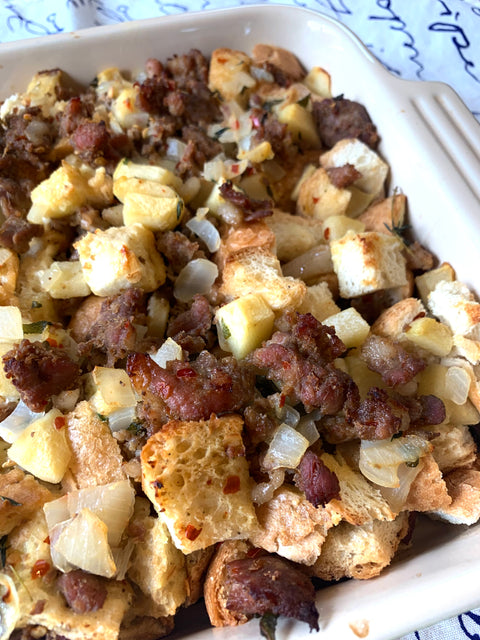 Italian Fennel Holiday Stuffing