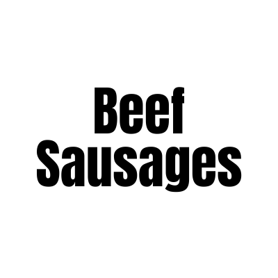 Beef Sausages