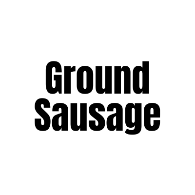 Ground Sausage