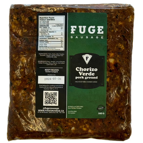 GROUND - Chorizo Verde (500g)