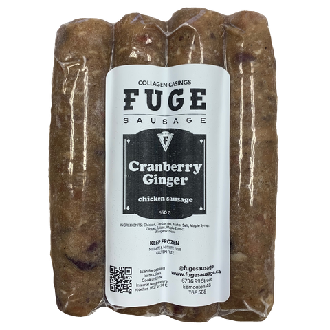 Cranberry Ginger - Chicken Sausage (560g)