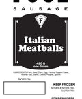 Italian Meatballs - Fully Cooked (480g) Fuge Sausage