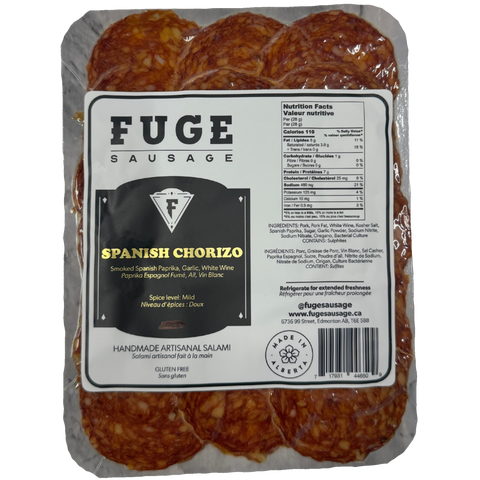 Spanish Chorizo (sliced)